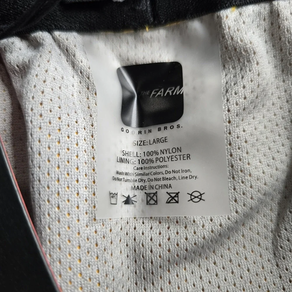NWT Goorin Bros Gorilla Water Monkey Swim Trunks Shorts Mens L The Farm Yellow